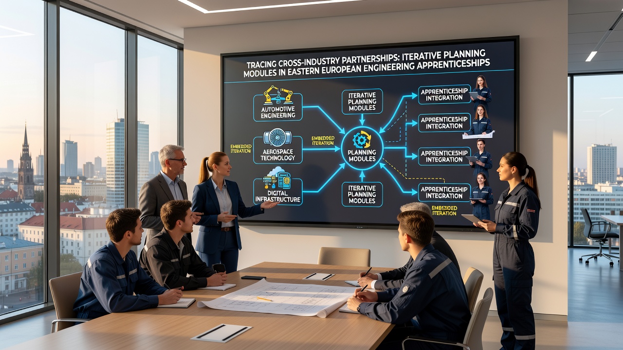 Tracing Cross-Industry Partnerships That Embed Iterative Planning Modules into Eastern European Engineering Apprenticeships